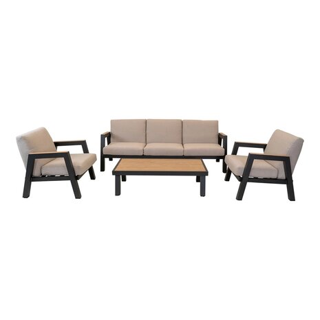 Lesli Living Manu - Loungeset - Aluminium