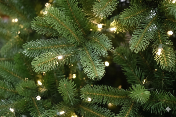 National Tree Company Bayberry - Kunstkerstboom - 213 cm - Leds - mix PE en PVC