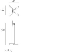 afmetingen nardi scudo tafelframe