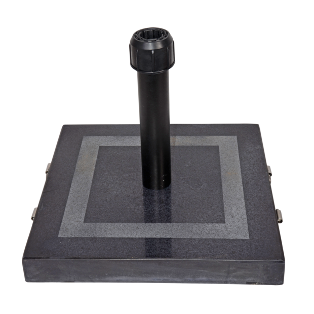 lesli living parasolvoet vierkant 30 kg antraciet