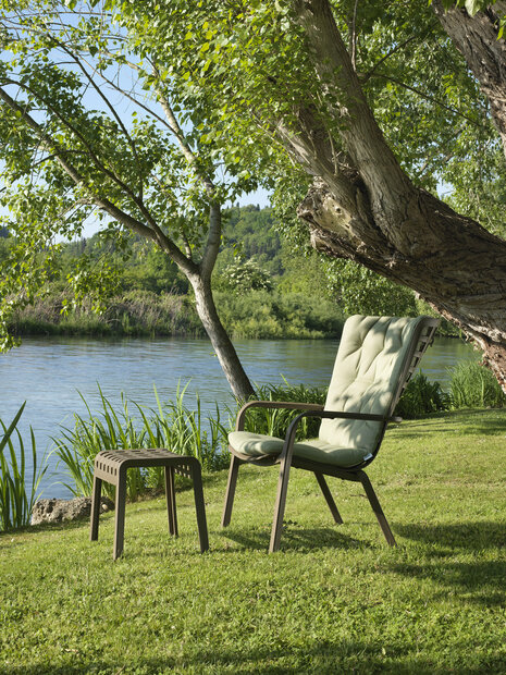 Nardi Folio relax fauteuil tabacco - hoogwaardig kunststof - verstelbare rugleuning