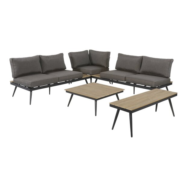 aluminium loungeset Arezzo Lesli Living