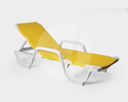 joluce ligbed lena wit geel