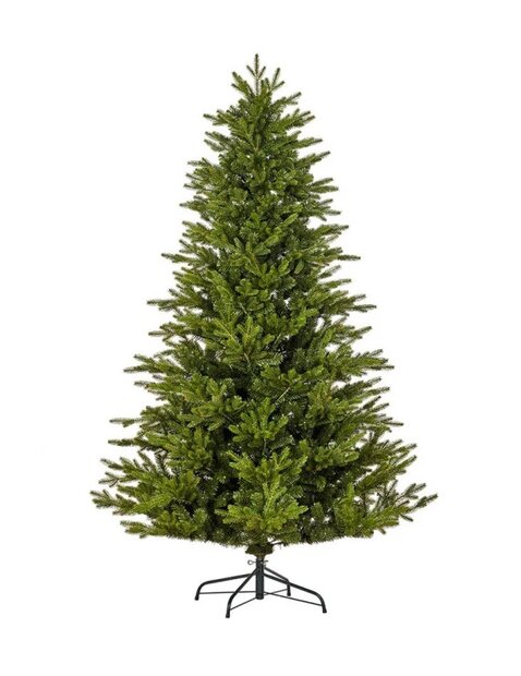 premium kunstkerstboom mix pe 210 cm hoog