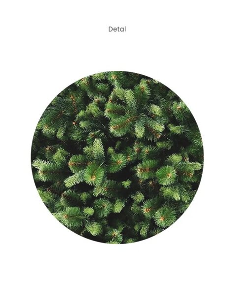 Rocky mix PE - Fiber -  Kunstkerstboom - 240 cm -  Volle kerstboom - Robuust