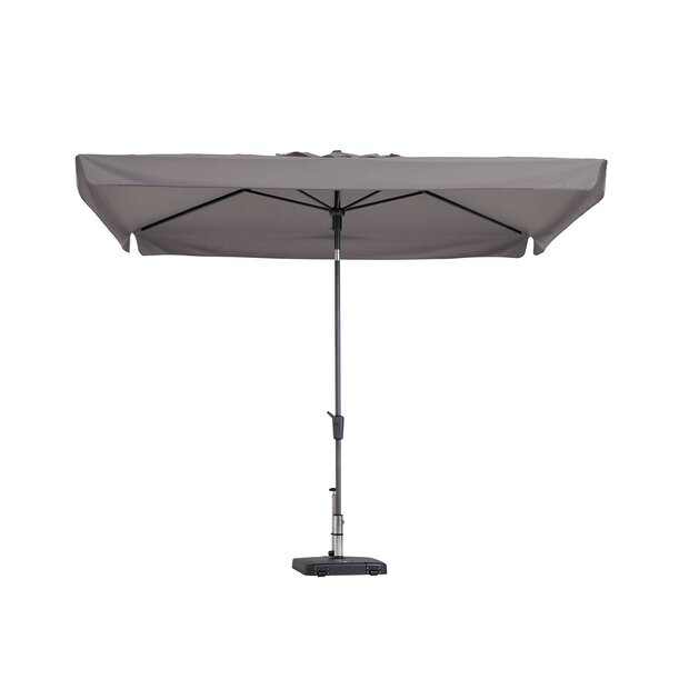 Madison Delos - Staande Parasol - Rechthoekig - 2x3 meter - Grijs