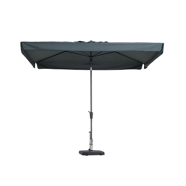 Madison Delos - Staande Parasol - Rechthoekig - 2x3 meter - Grijs