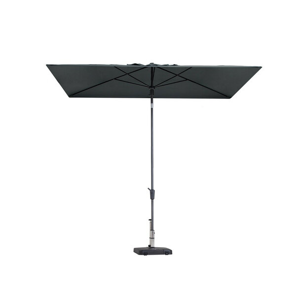 Madison Mikros - Staande Parasol - Rechthoekig - 2x3 meter - Grijs