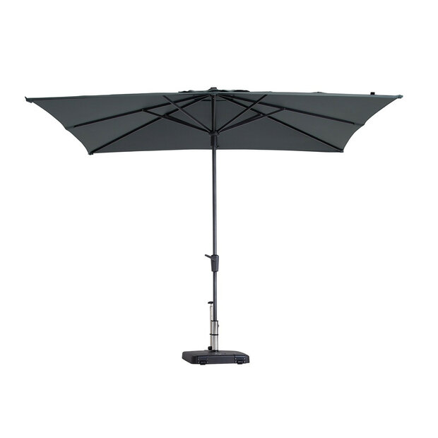 Madison Syros Luxe - Staande Parasol - Vierkant 2.8 meter - Grijs