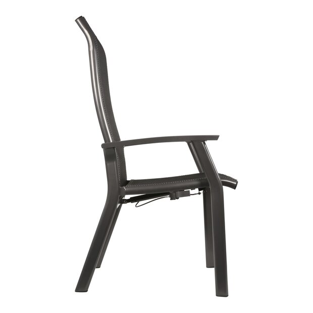 Lesli Living Mojito Negro 2 - Tuinstoel - Verstelbaar