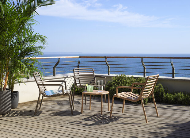 Nardi Doga Relax - Loungestoel - Cappuccino