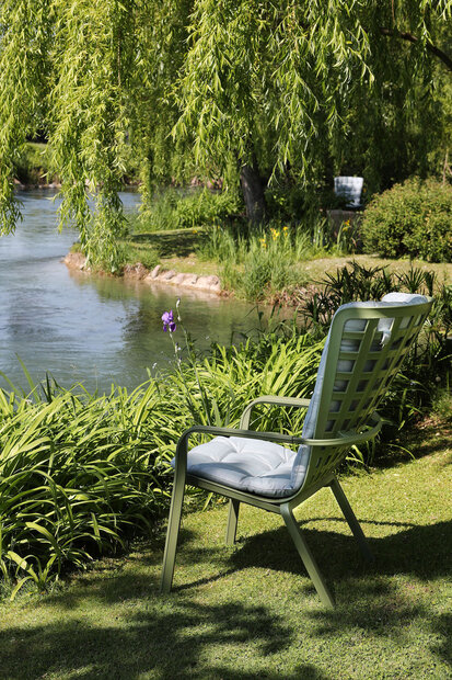 Nardi outdoor Folio - Relax fauteuil - Agave - Verstelbare rugleuning - Hoogwaardige kunststof