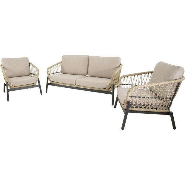 Lesli Living Zavi - Loungeset - Beige