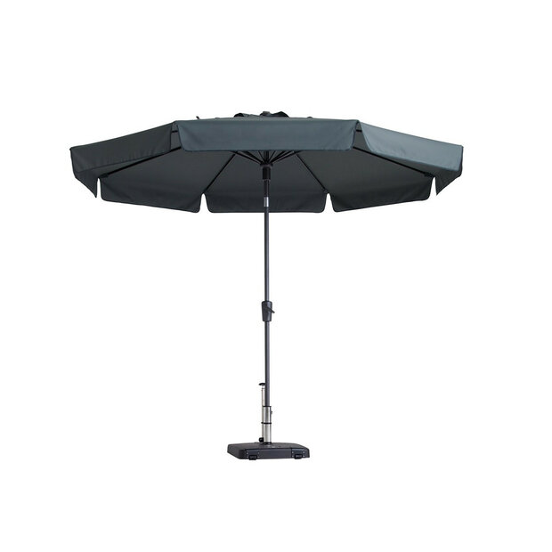 Madison Flores - Staande Parasol - rond 3 meter - Grijs