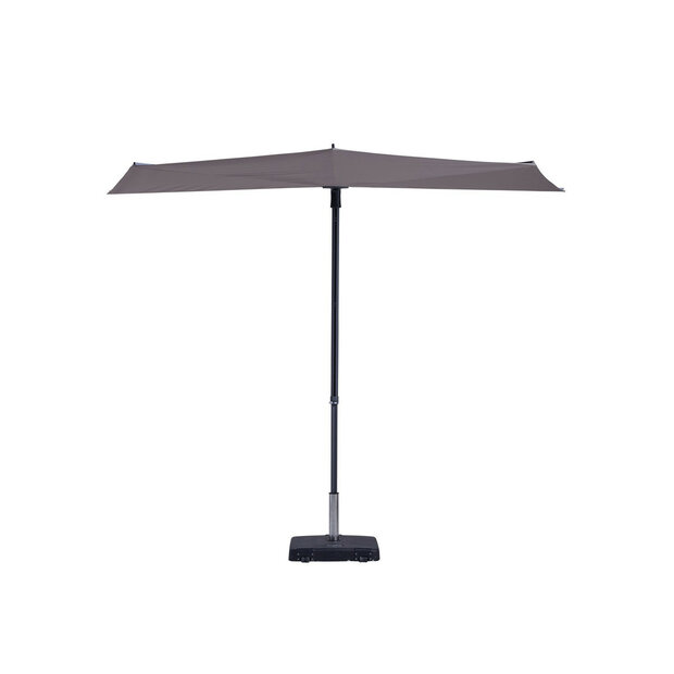 Madison Sun Wave - Balkonparasol - rechthoekige - 2.7x1.5 meter - Taupe