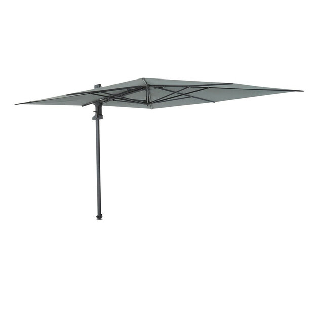 Madison Saint Tropez - Zweefparasol - Rechthoekig - 355 x 300 cm - Grijs