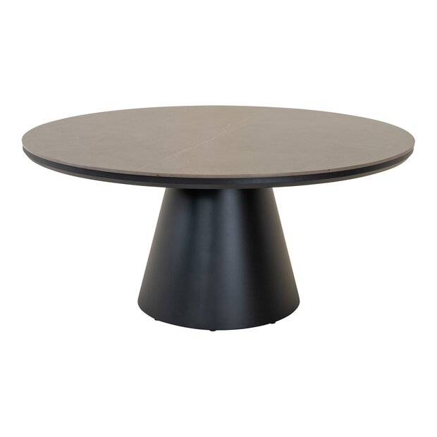 Tuintafel Dax rond 120 cm met conische voet lesli living