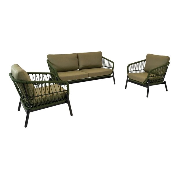 Lesli Living Zavi - Loungeset - Olive