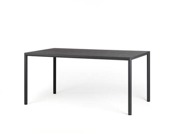 Nardi Piave 160x90 - Tuintafel - Rechthoekig - 160x90 cm - Antraciet