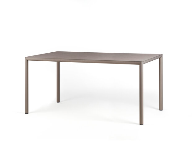 Nardi Piave 160x90 - Tuintafel - Rechthoekig - 160x90 cm - Tortora