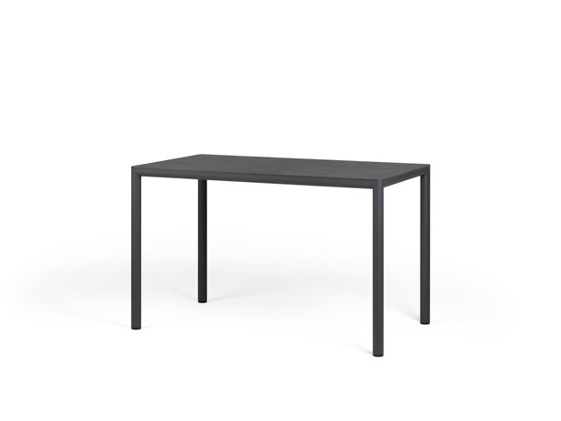 Nardi Piave 120x70 - Tuintafel - Rechthoekig - 120x70 cm - Antraciet