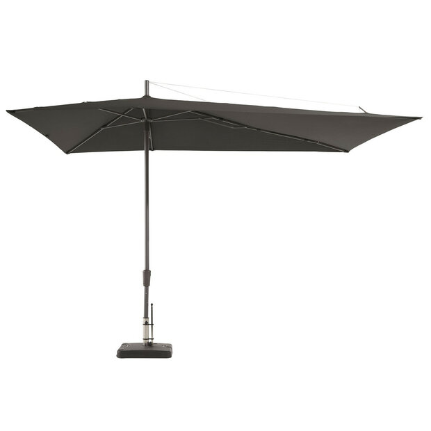 Madison Asymetric Sideway - Staande Parasol - Rechthoekig - 2.2x3.6 meter - Grijs