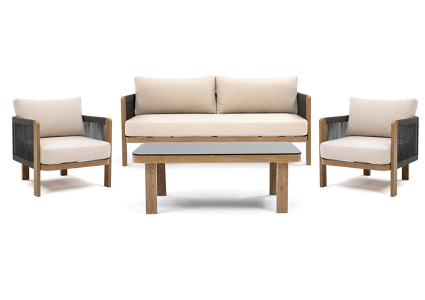 Sens-Line Palermo - Loungeset - Taupe