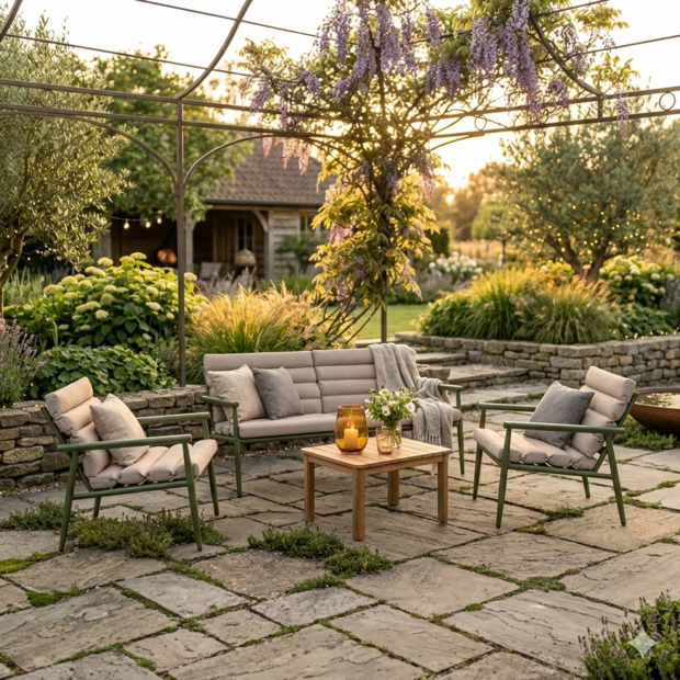 Lesli Living Harper - Loungeset- Olive