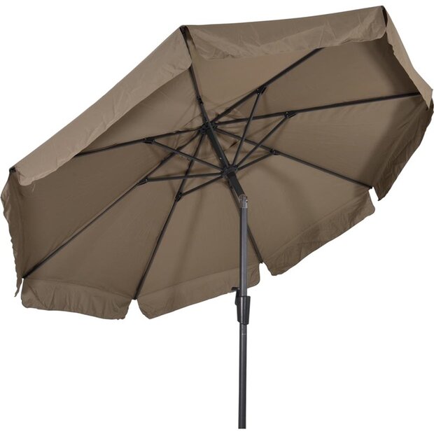 Lesli Living Libra - Staande Parasol - Rond 3 meter - Taupe