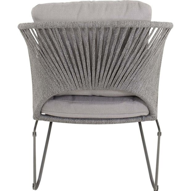 Lesli Living Izumi - Loungestoel - Grijs