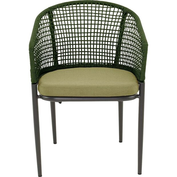 Lesli Living Kioto - Armstoel - Groen