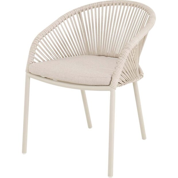 Lesli Living Hirado Beige - Tuinstoel - Rope
