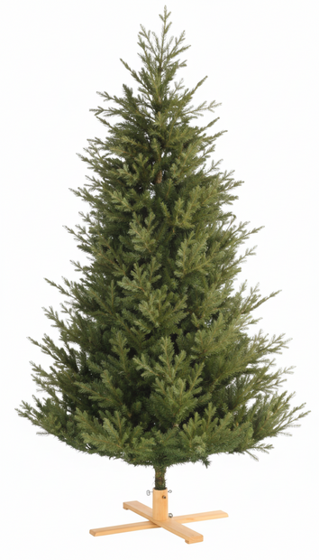 Our Nordic Christmas G&ouml;teborg - Kunstkerstboom - 228 cm - houten voet - mix pe/pvc