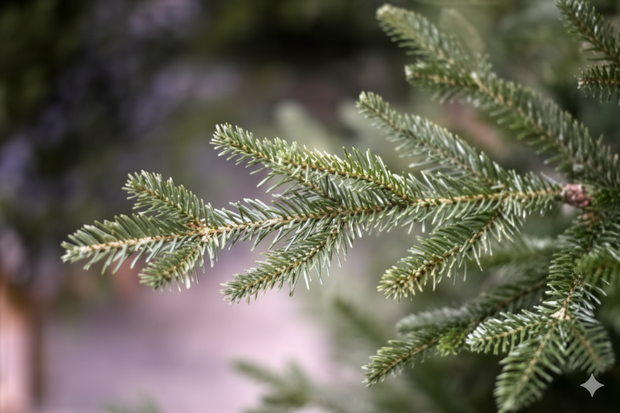 Our Nordic Christmas Arkansas - Kunstkerstboom - 228 cm - donkergroen - houten voet