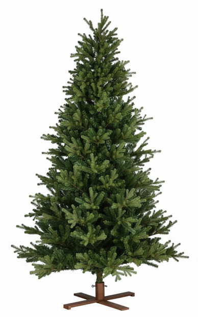 Our Nordic Christmas Vermont - Kunstkerstboom - 213 cm - Houten voet - Mix Pe met PVC