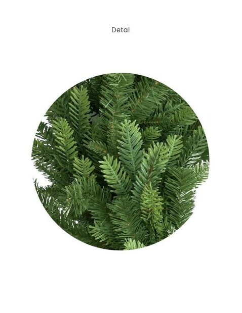 Altura mix PE - Guirlande - 30 cm x 180 cm - Luxe volle kerstguirlande - Natuurlijke uitstraling