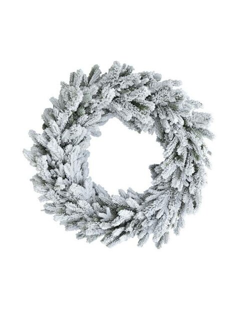 Greenhaven Altura - Kerstkrans - 80 cm - mix PE 80 - Flocked