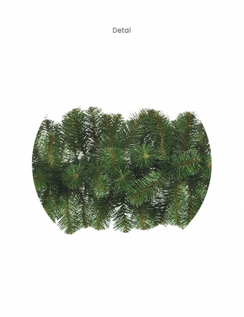 Spruce - Guirlande - 25 cm x 270 cm - Brandcertificaat