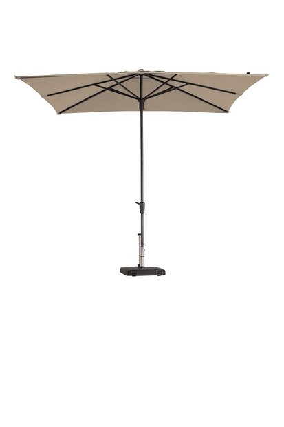 Syros vierkante parasol 2.8 meter van madison kleur: ecru