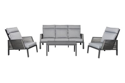 Aluminium loungeset Rio