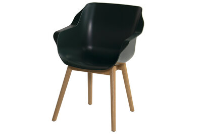 Hartman Sophie Teak Armchair, kleur: night green