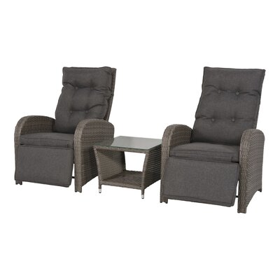 Loungeset wicker Melia