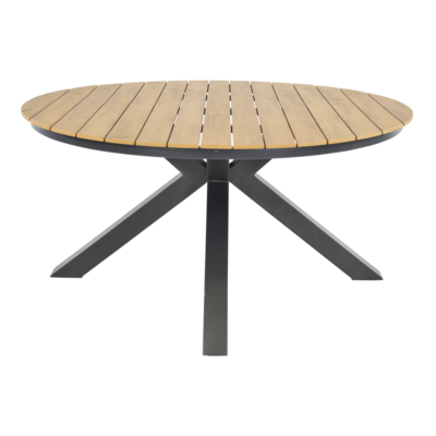 Tuintafel Arezzo rond 150 cm met kruispoot