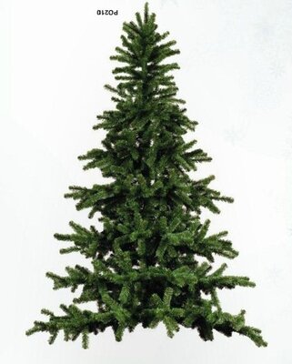 kunstkerstboom perfect wandmodel 210 cm GEEN voet