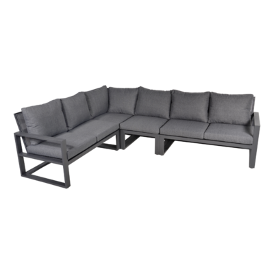 Loungeset Pina Colada aluminium textyleen antraciet