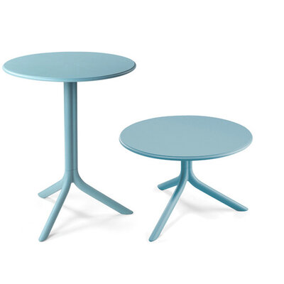 Nardi Spritz kunststof tuintafel rond 60 cm senape