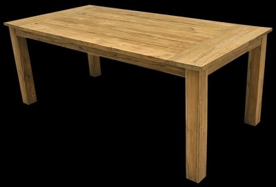 Teak tuintafel Kasar Mad 140x90 cm