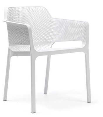Nardi kunststof stoel Net kleur: bianco/wit