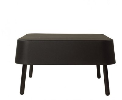 Kunststof Lounge footrest BOB van Resol kleur: zwart