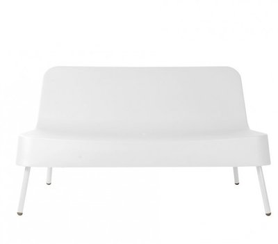 Kunststof Loungebank BOB van Resol kleur: wit